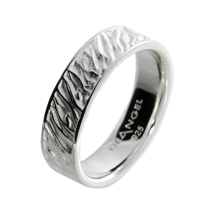 Partner Ring Silver Lamello 6 mm wide  