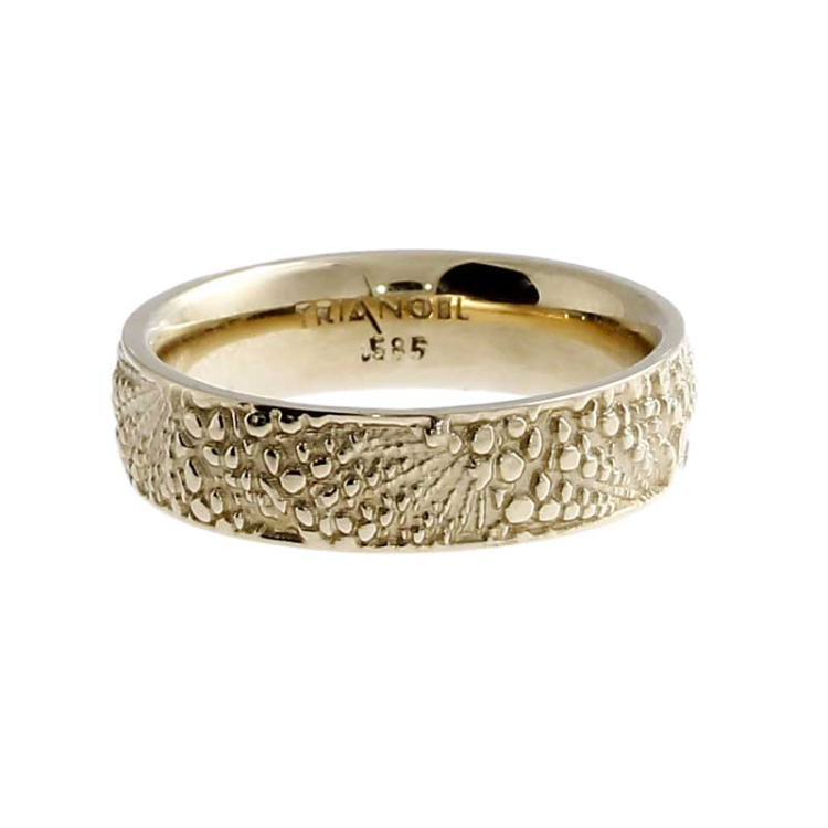 Ring Faun 6 mm 585 gold   Ring size 64