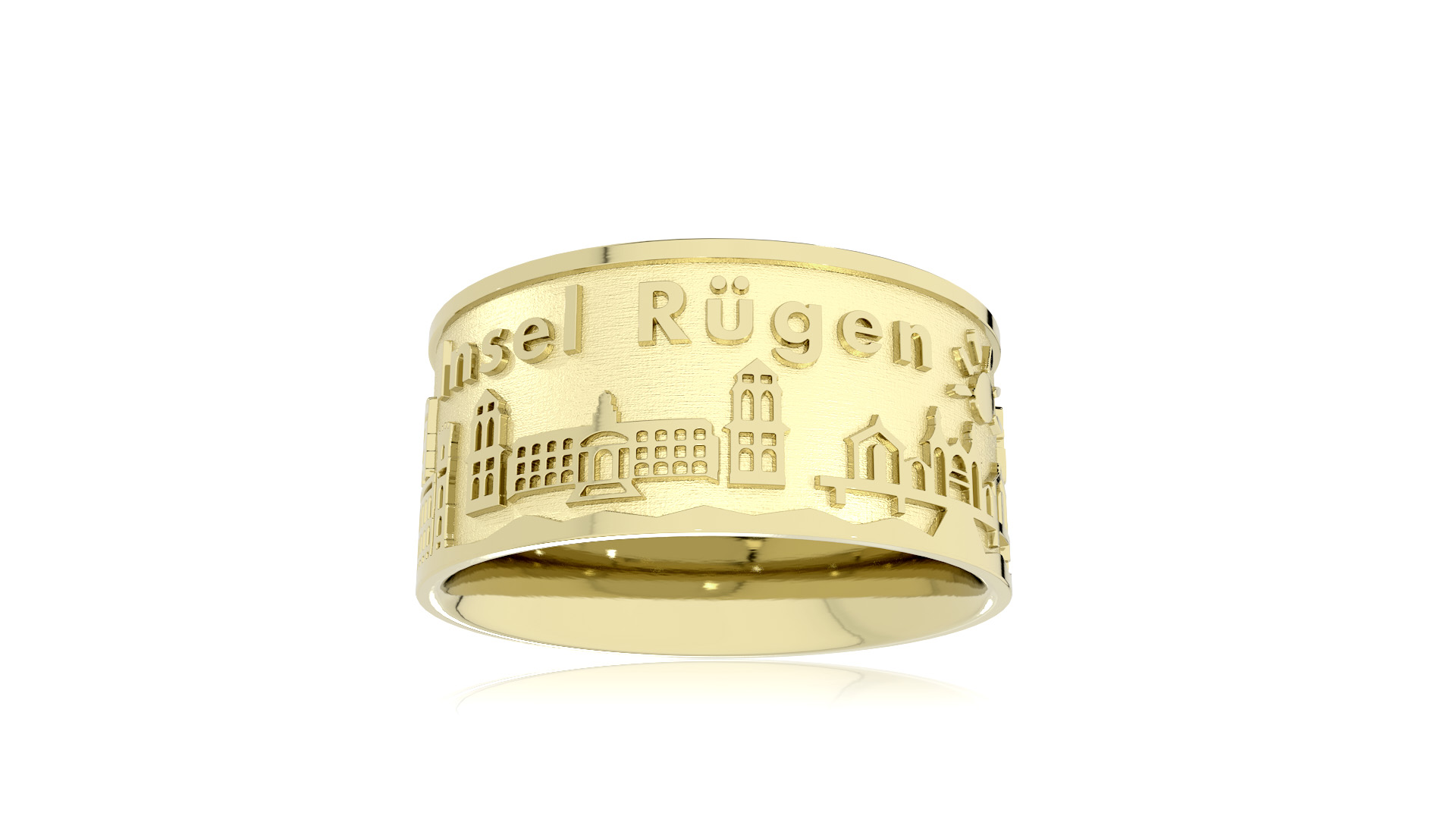 City ring Rügen-Binz 585 yellow gold