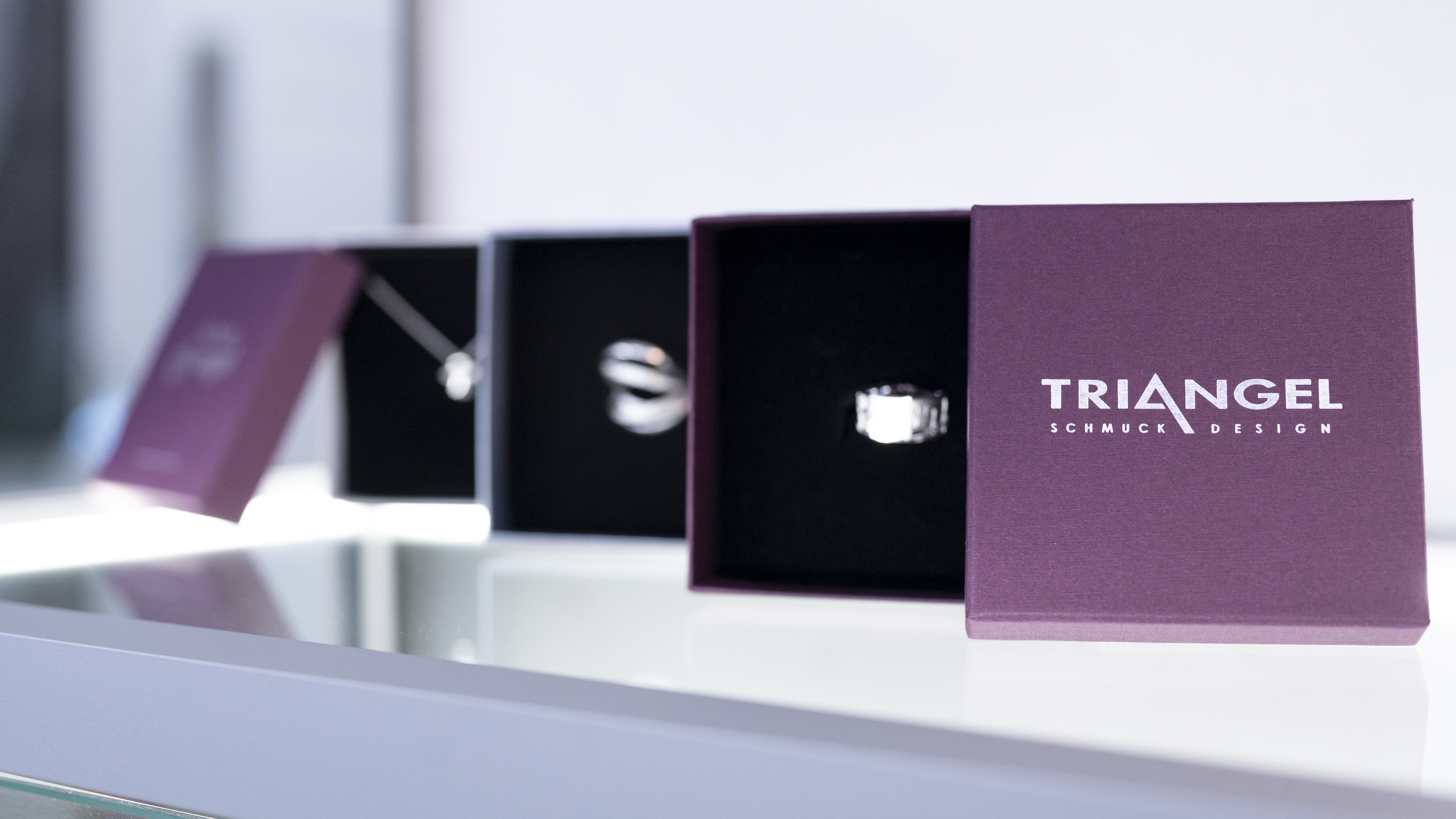 Triangel Schmuck Verpackung
